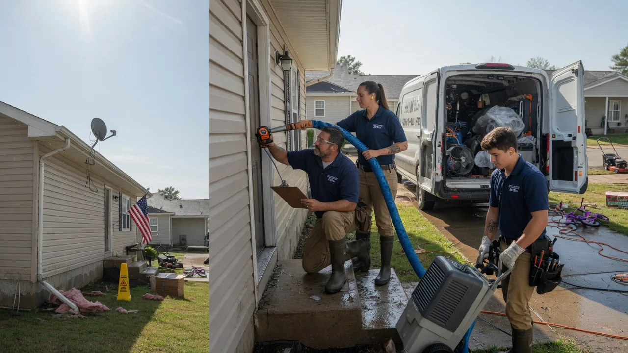 Ceiling Water Damage Restoration in Huntsville, TX near me